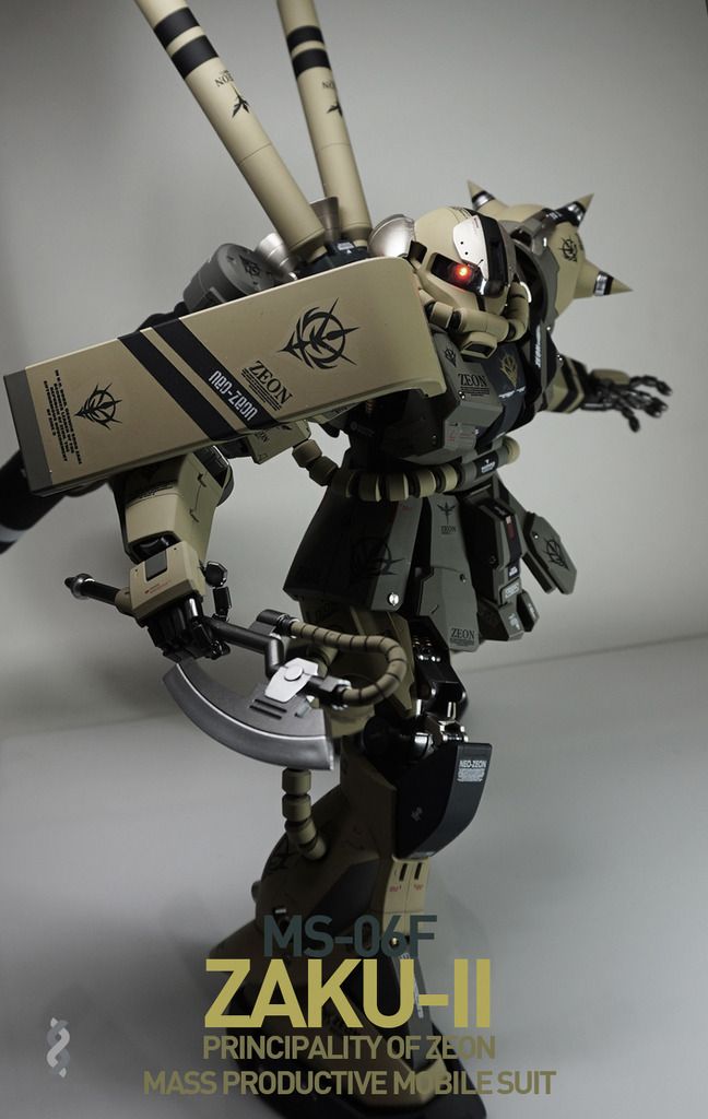 [Gundam] Perfect Grade Zaku Custom (Built by Hoonsee)